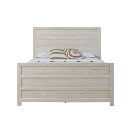 Ecoflex Camaflexi Carmel Bed, Antique White - Queen Size CM303